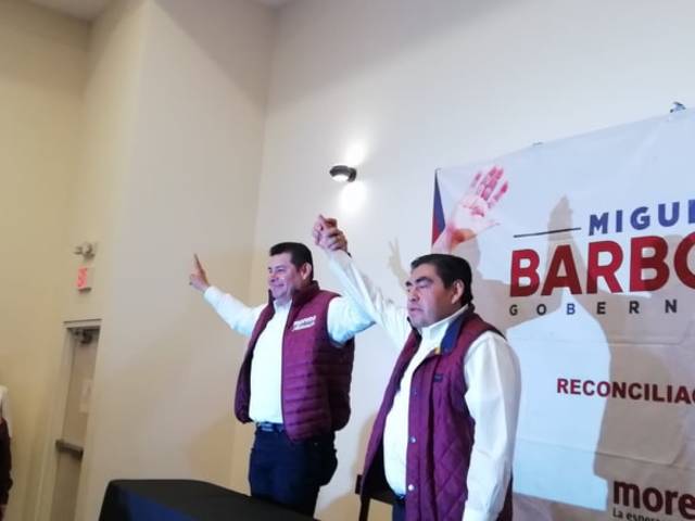 Foto: Wilmer Zárate  Equipo jurídico de Barbosa Huerta retira solicitud de expulsión contra Armenta Mier