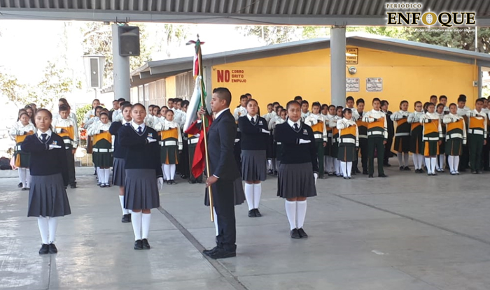 Foto: Marisol Oropeza Secundaria Filiberto Quiroz de Tepeaca celebra su 71° aniversario educativo
