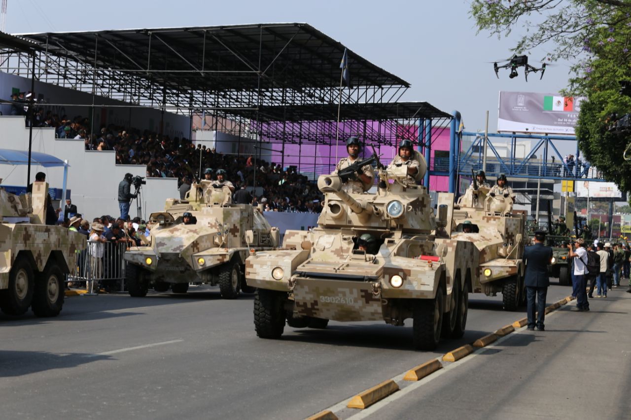 Celebran en Puebla el 157 aniversario de la Batalla del 5 de Mayo