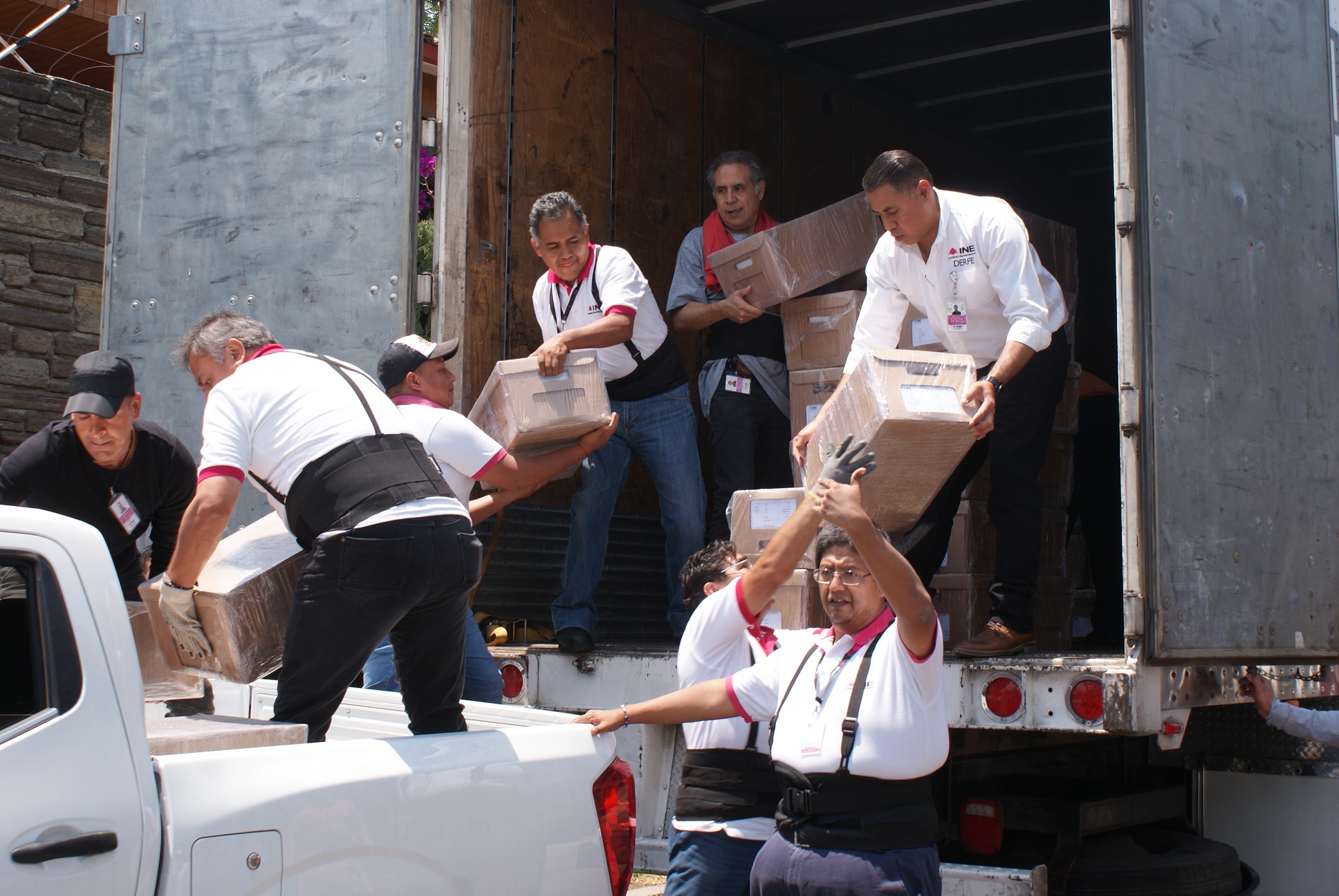 INE entrega listado nominal en los 15 Consejos Distritales del Estado