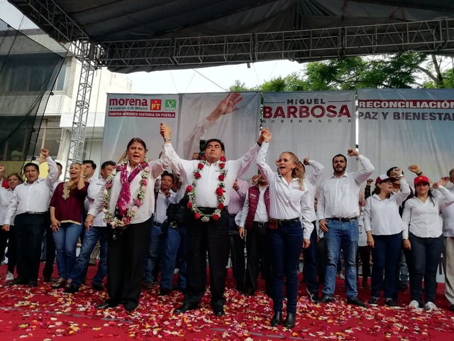 Cierra campaña Barbosa Huerta en Tehuacán; asegura que ganará ampliamente la elección del 2 de junio