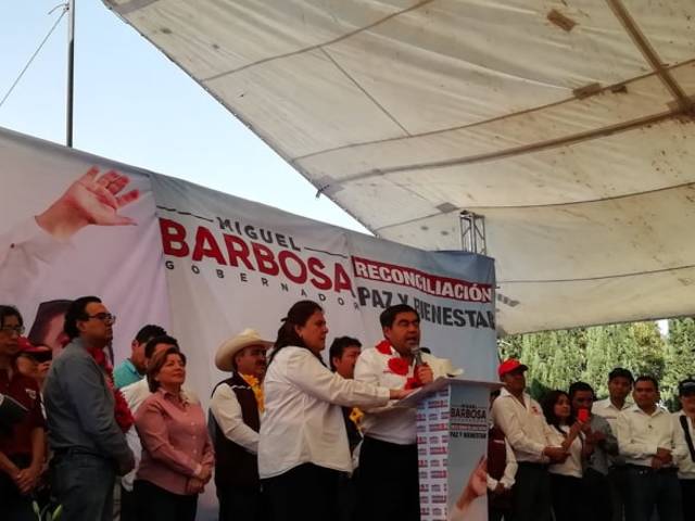 Foto: Wilmer Zárate  En Palmar de Bravo, Barbos Huerta abre la puerta a “todos aquellos” que pertenecen a partidos políticos diferentes