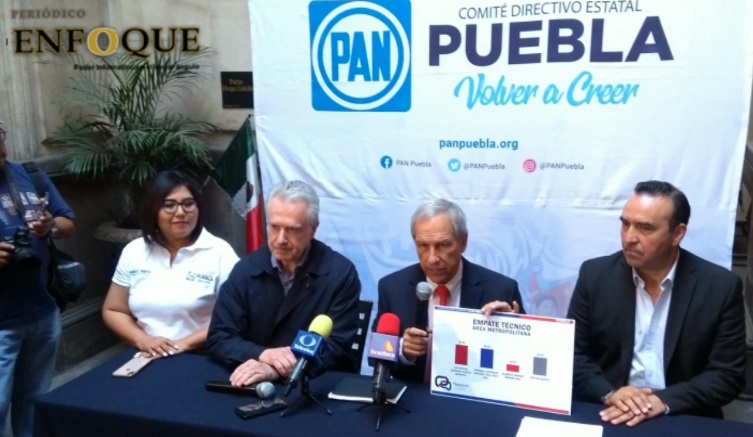 Foto: César Valdez Cárdenas reporta empate técnico con Barbosa en zona metropolitana (Video)