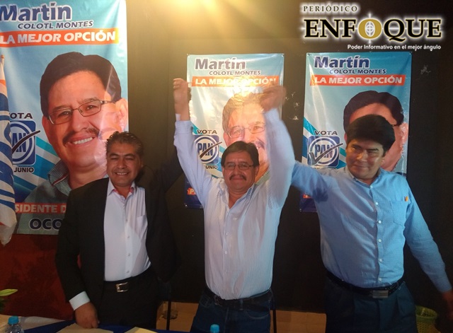 A un mes de las elecciones del 2 de junio, Martín Colotl logra registro como candidato del PAN en Ocoyucan