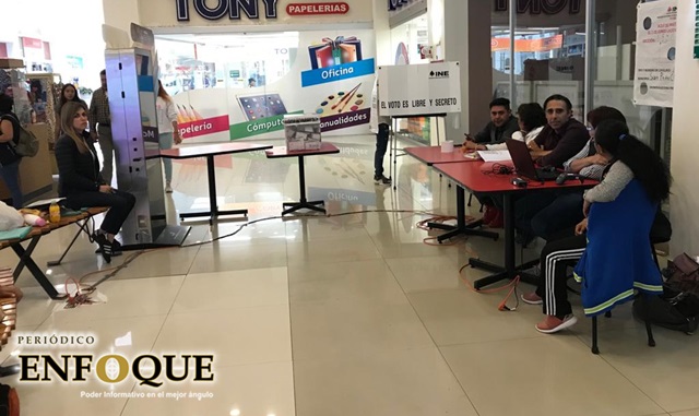 Foto: Omar Sánchez Sobran 350 boletas de las 750 de casilla especial ubicada en Plaza San Diego en Cholula