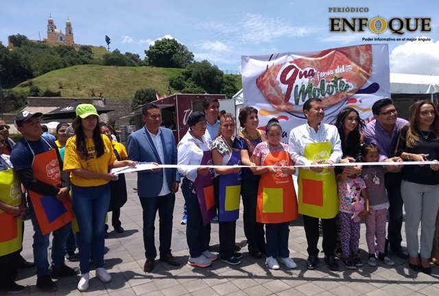 Inicia la novena Feria del Molote en San Pedro Cholula, concluye el domingo 14 de julio 