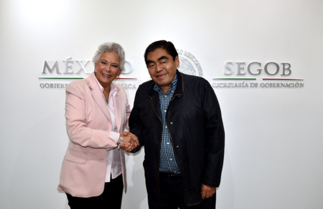 Foto: Twitter  A 15 días de tomar protesta, Barbosa Huerta se reúne con Olga Sánchez Cordero