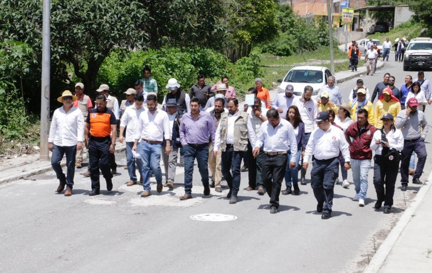 Foto: Especial Continúa encabezando SGG acciones en Santo Tomás Chautla