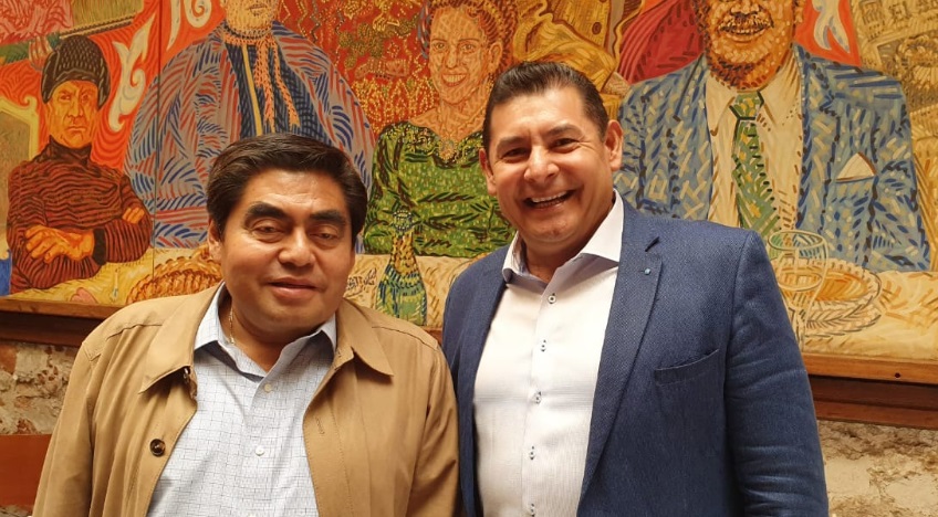 Foto: Especial Barbosa se reúne con Armenta para emprender acciones conjuntas