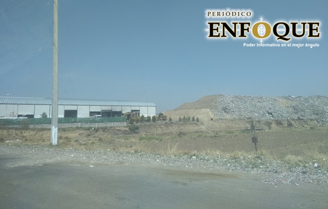 Foto: Omar Sánchez Ante sobrecupo de relleno sanitario de Cholula; Arriaga llama a reubicarse