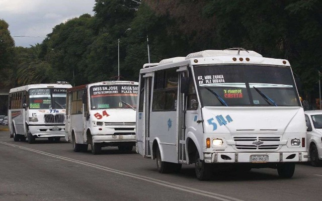 23 choferes del transporte público infraccionados por no contar con licencia vigente