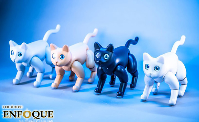 Foto: Cortesía  El gato robot que busca ser la mascota del futuro