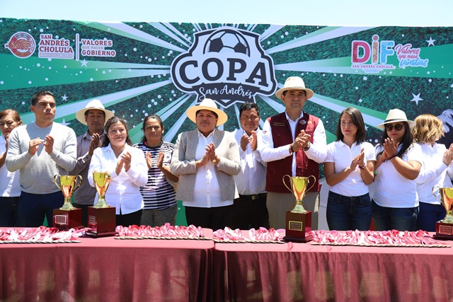 Gran clausura de la Copa San Andrés Cholula 	