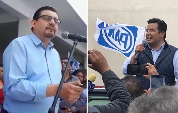 Foto: Especial Eduardo Alcántara y Jesús Zaldívar se registran para la dirigencia municipal del PAN