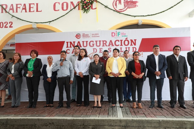 Foto: Especial Impulsa presidenta municipal de San Andrés Cholula reapertura de 7 Casas de la Salud