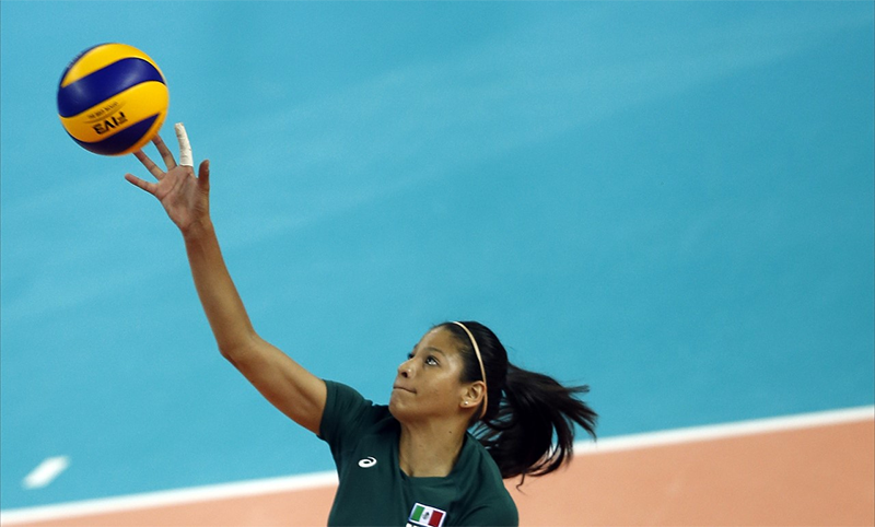 Foto: Cortesía  Voleibolista de la UDLAP destacó con la Selección Mexicana en Rusia