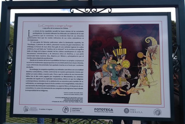 Foto: Omar Sánchez Del 2 al 19 de octubre habrá actividades para conmemorar los 500 años de la Matanza de Cholula