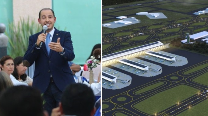 Aeropuerto de Santa Lucía solo traerá atraso a México: Marko Cortés (Fotos) 