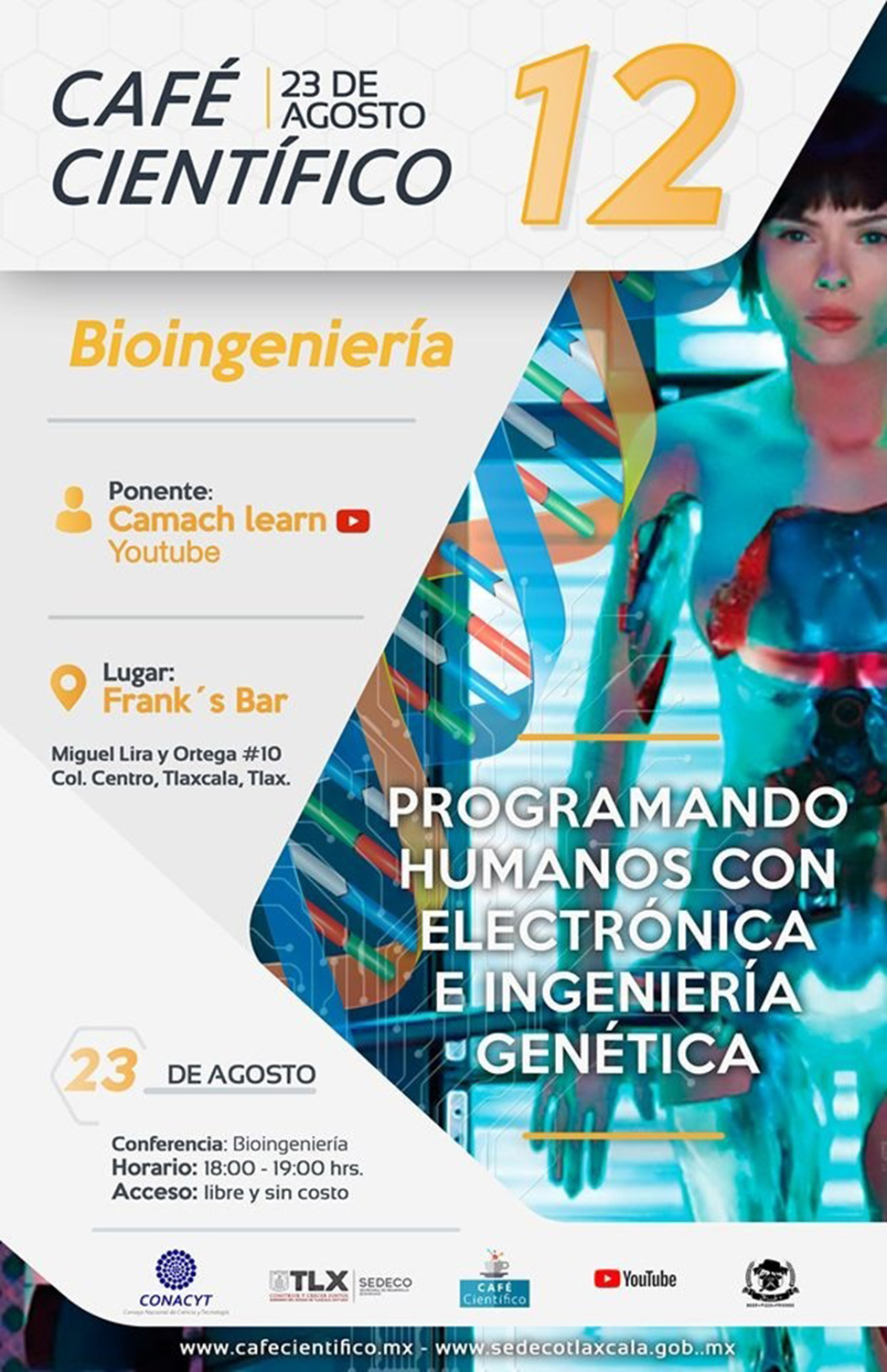 Foto: Cortesía  PROMUEVE SEDECO DIVULGACIÓN DE LA CIENCIA  A TRAVÉS DE CAFÉ CIENTÍFICO
