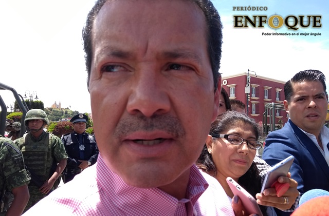 Foto: Omar Sánchez Niega Luis Alberto Arriaga Lila abuso de autoridad de policías de San Pedro Cholula