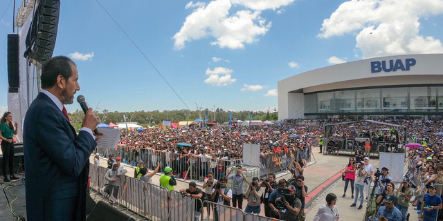 Foto: Cortesía  BUAP da la bienvenida a estudiantes de nuevo ingreso