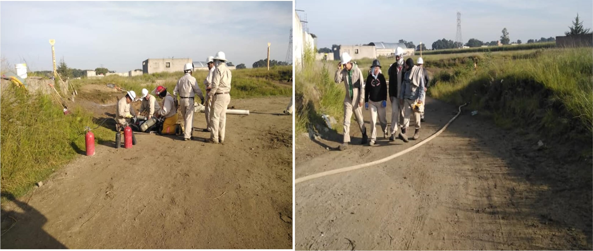 Sellan toma clandestina de gas en Chachapa; familias regresan a sus hogares