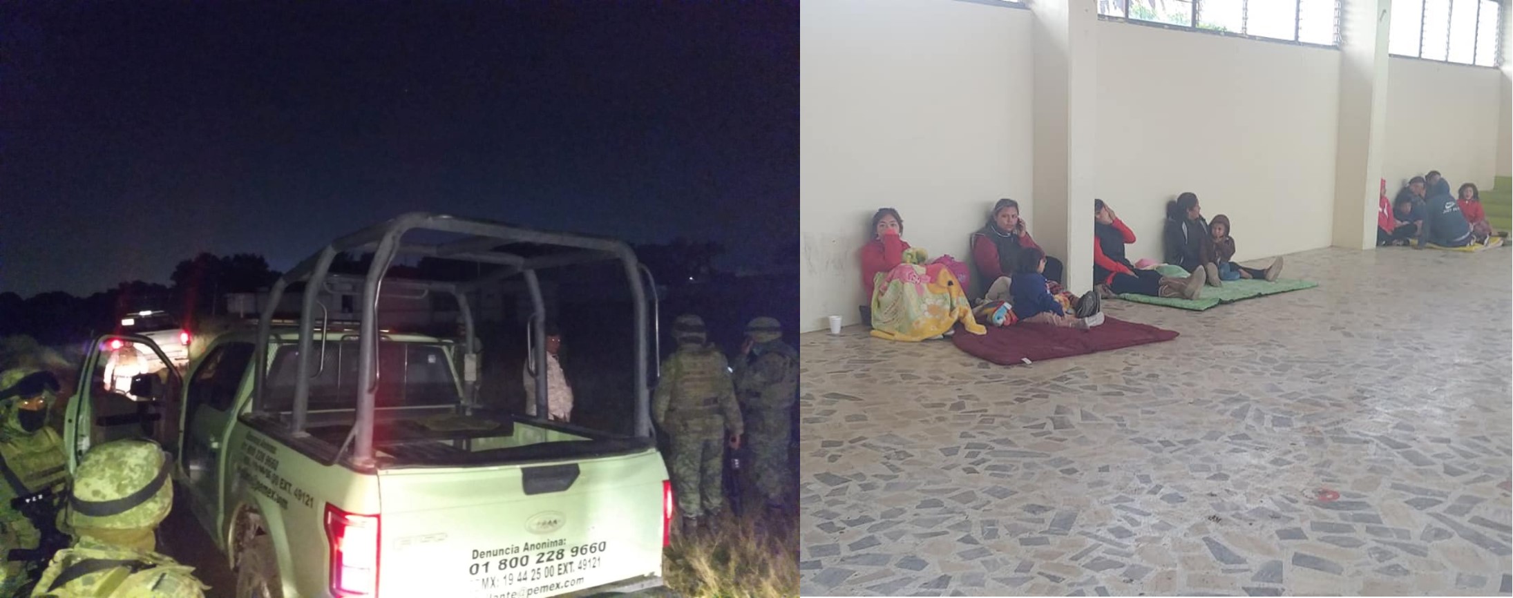 Foto: Especial Fuga de gas obliga a desalojar viviendas en Chachapa