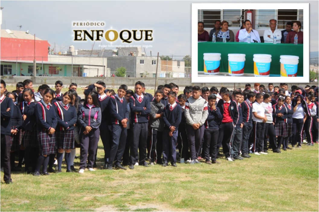 Foto: Marisol Oropeza Arranca programa de mejoramiento de escuelas en Amozoc