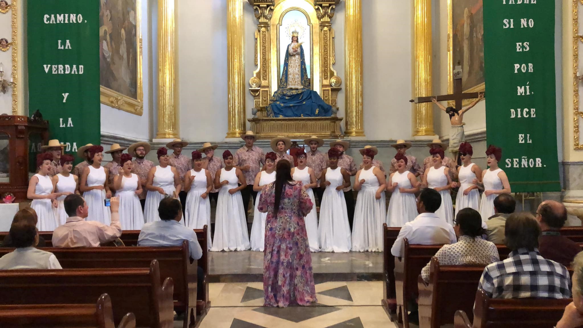 Se presenta el Coro Ars Nova de Colombia en Tecamachalco