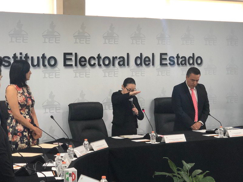 Sofía Martínez Gorbea toma protesta como Consejera presidente del IEE 