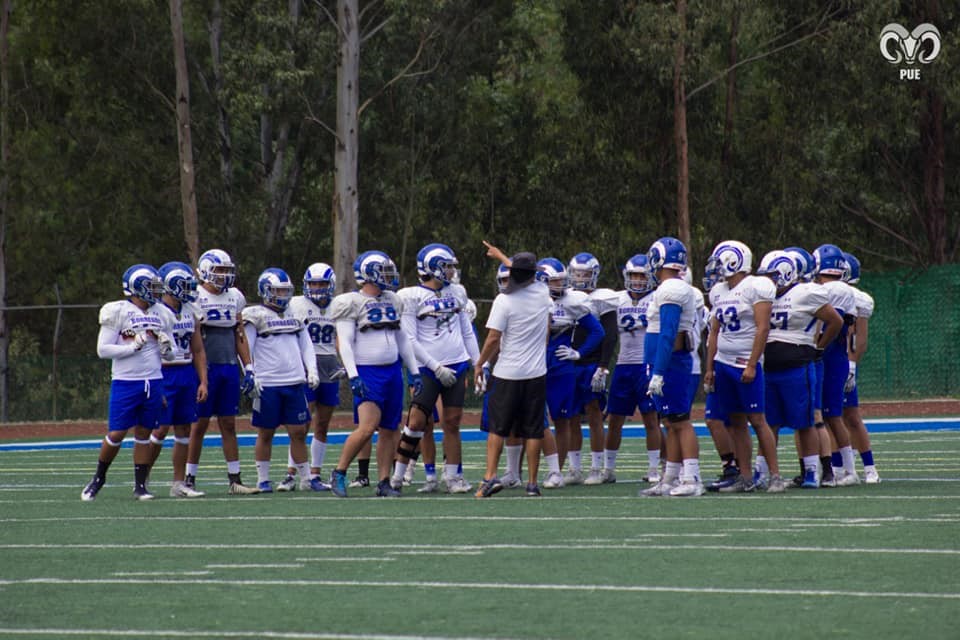 Borregos Puebla, listos para debutar en la Liga Mayor de Fútbol Americano