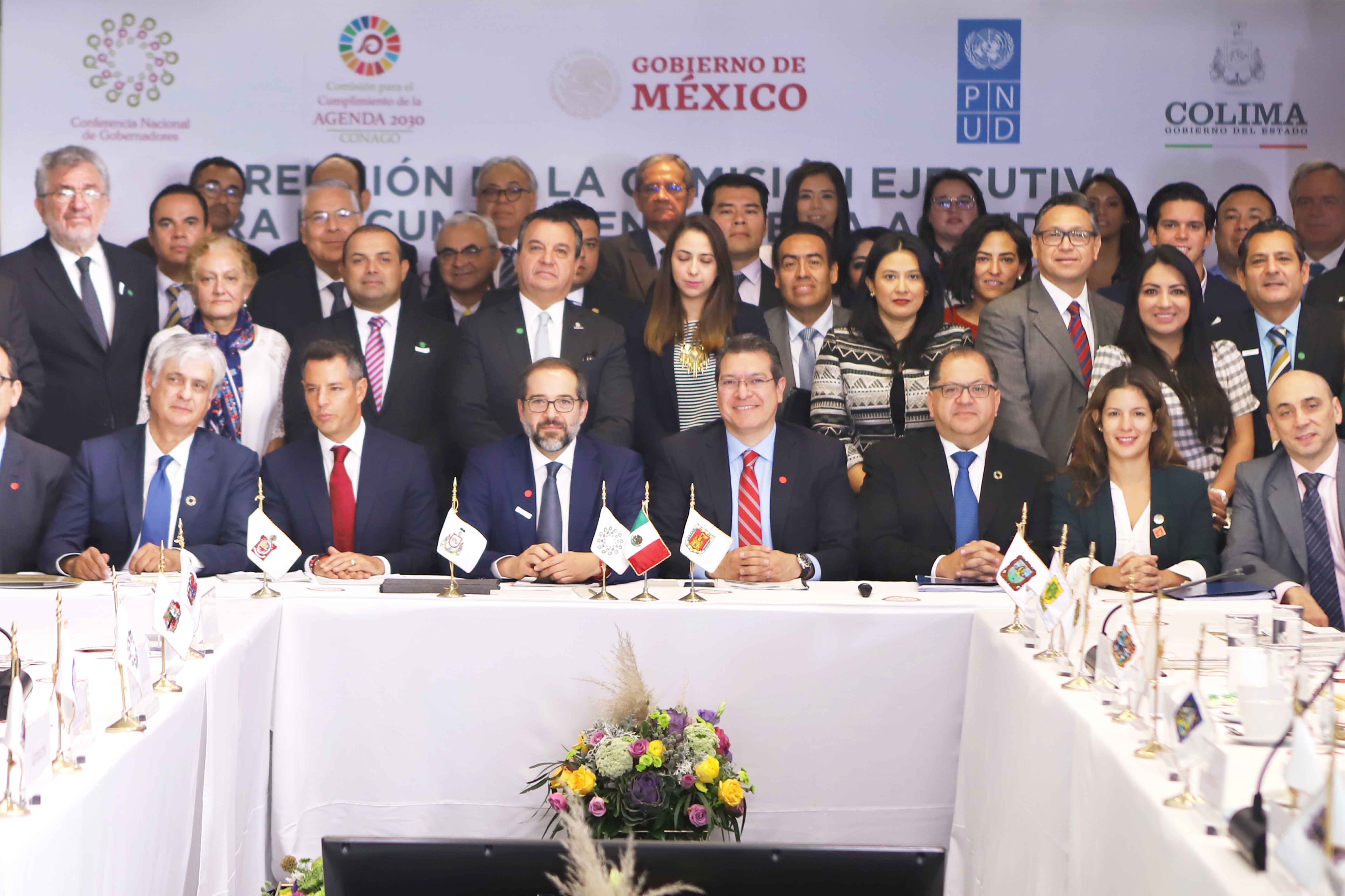 Foto: Cortesía  REITERA MARCO MENA COMPROMISO DE COMBATE A LA POBREZA EXTREMA EN REUNIÓN DE CONAGO SOBRE AGENDA 2030