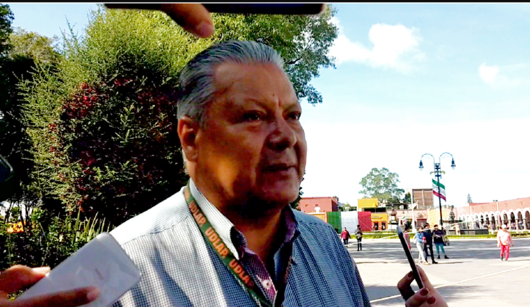 Foto: Pamela Vega Cholula de puntitas y sin escala al desfile