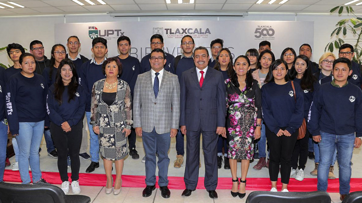 Foto: Cortesía  ENCABEZA SEPE INICIO DE CICLO ESCOLAR 2019-2020 DE LA UPTX