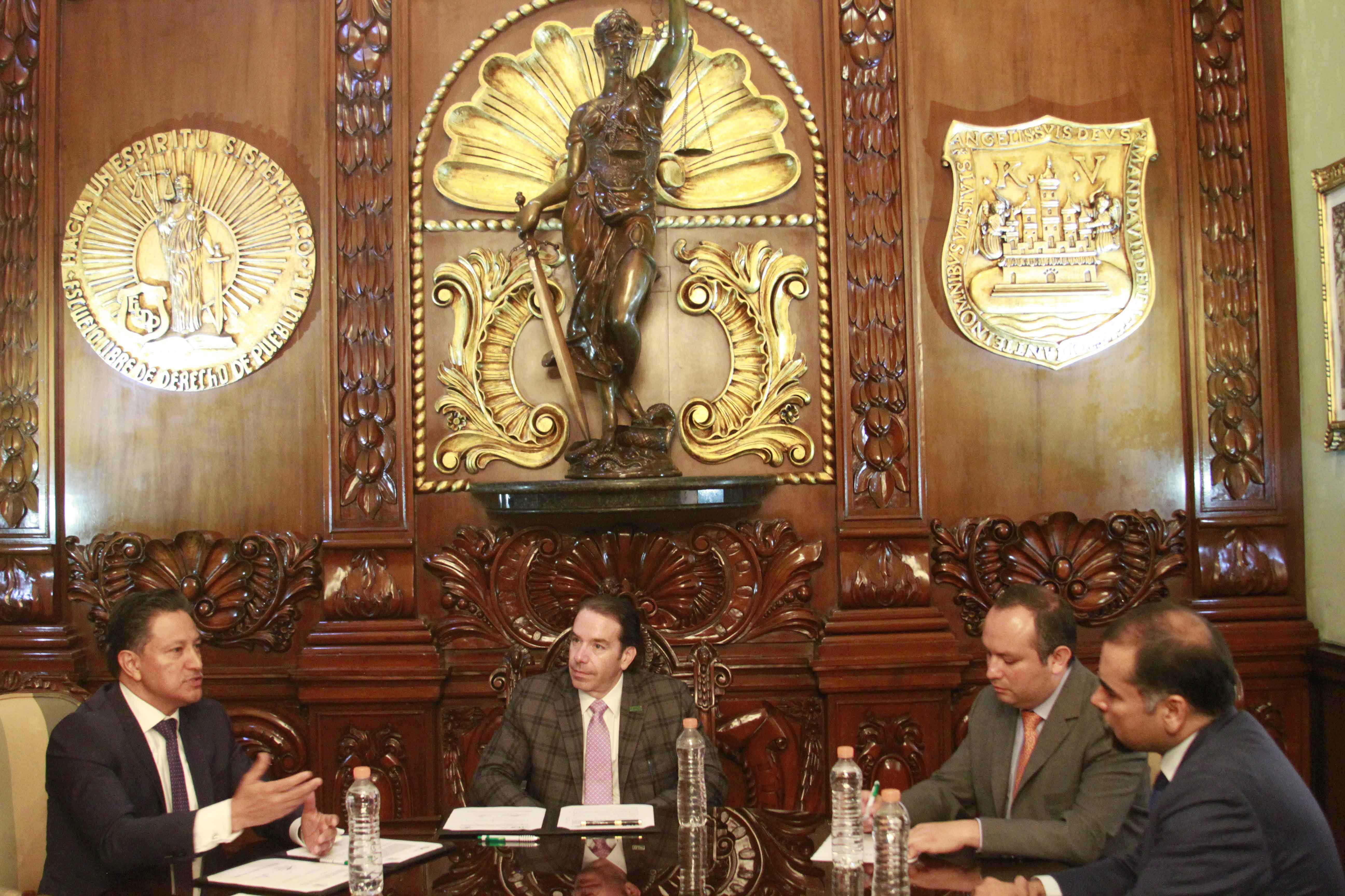 Foto: Cortesía  SSC Y ESCUELA LIBRE DE DERECHO DE PUEBLA FIRMAN  CONVENIO DE COLABORACIÓN ACADÉMICA