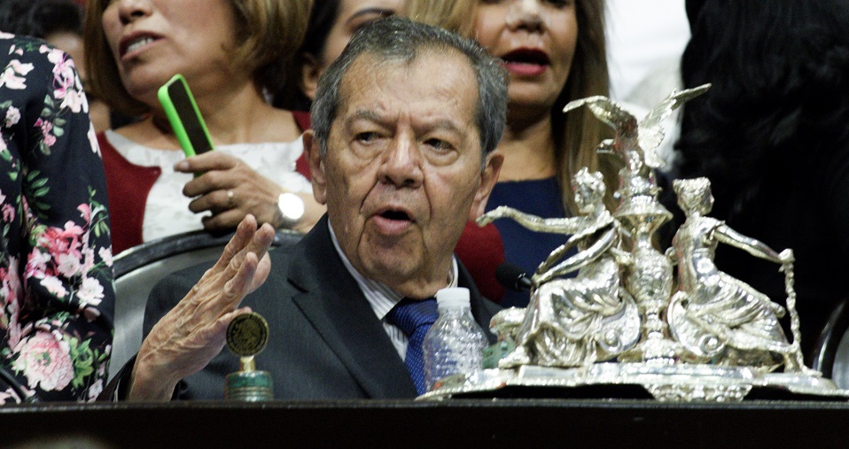 Muñoz Ledo se retira de la presidencia