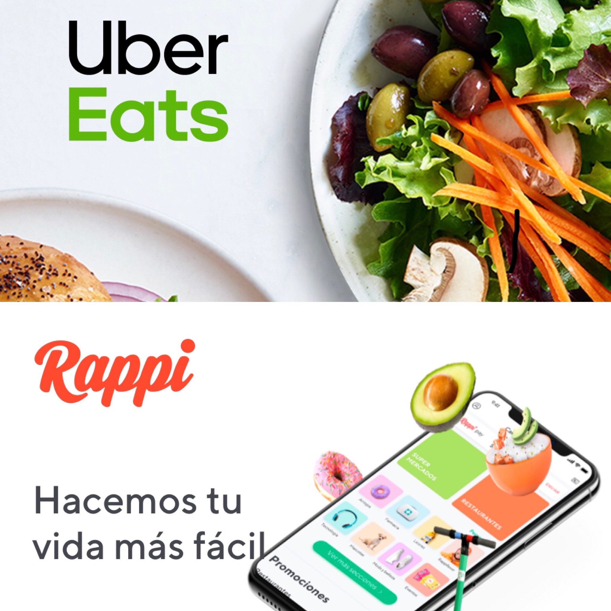 Por Uber Eats y Rappi bajan ventas en restaurantes 20 por ciento 