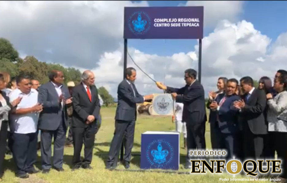 Foto: Marisol Oropeza En Tepeaca colocan la primera piedra para el Campus Universitario de la BUAP