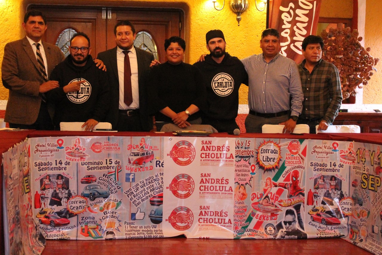 Esperan romper récord Guinness de autos VW en el 'Pin Up Weekend Cholula 2019'