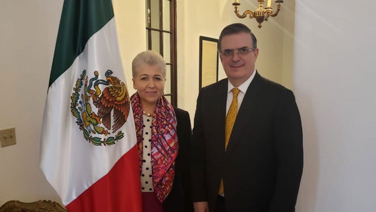 Ebrard se reúne con misión de México en la OEA