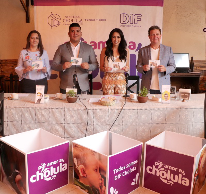 Gracias al evento de recaudación “Por Amor A Cholula” DIF Municipal otorgará 80 aparatos auditivos a pacientes con sordera.