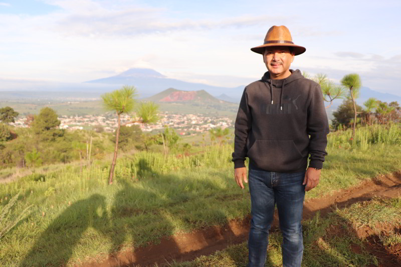 Trabaja gobierno de San Pedro Cholula para que  el cerro Zapotecas sea receptor de agua: LAAL