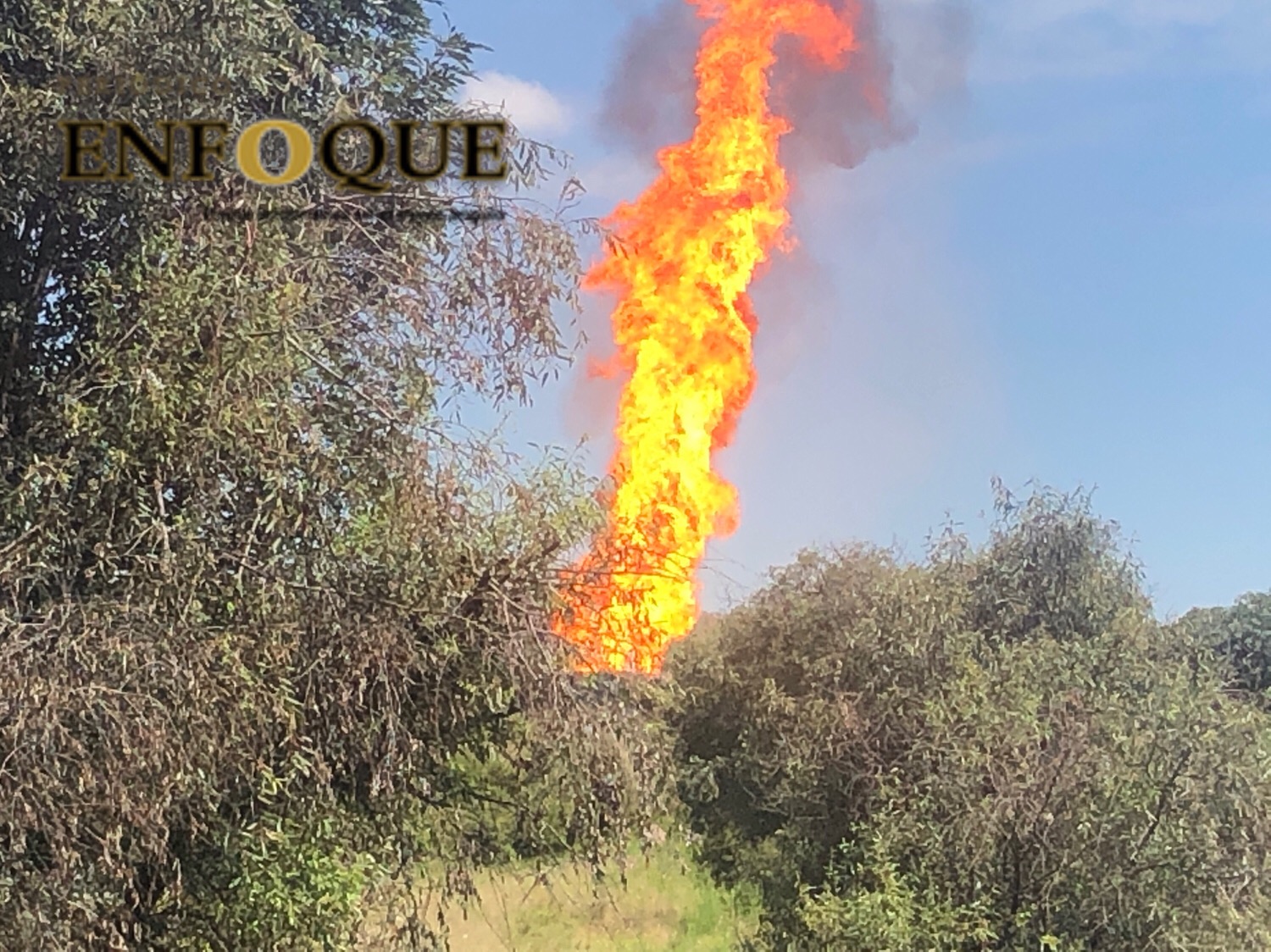 Explosión de fuga de Gas LP deja seis heridos de PEMEX 