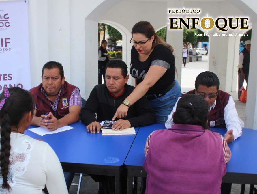 DIF Municipal de Amozoc acerca programas a grupos vulnerables