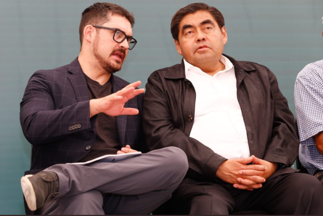 Foto: @MBarbosaMX Destinará gobierno federal 4 mil mdp para reconstrucción en Puebla