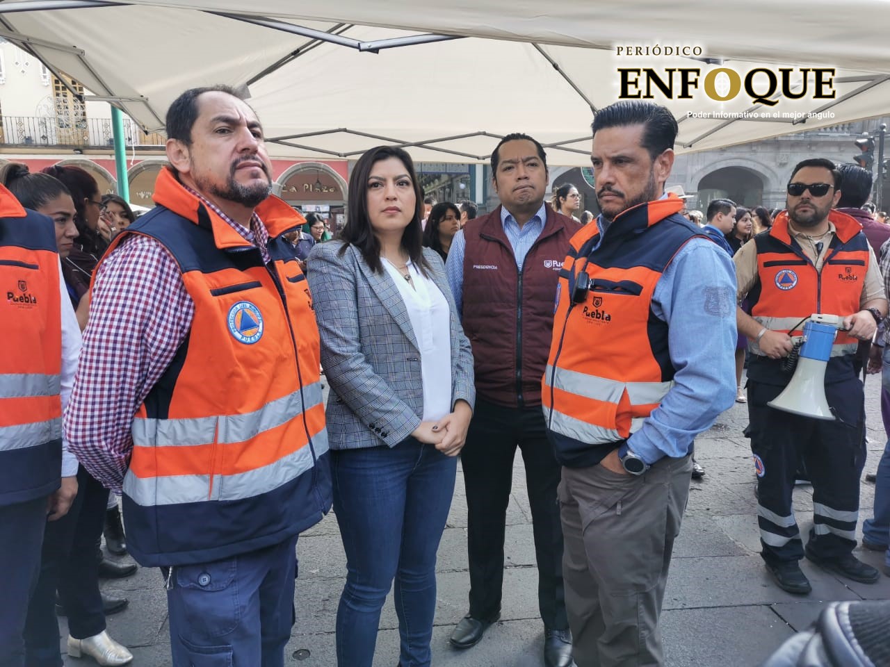 Foto: Daniel Jiménez 2,124 personas fueran evacuadas en Centro Histórico tras macrosimulacro