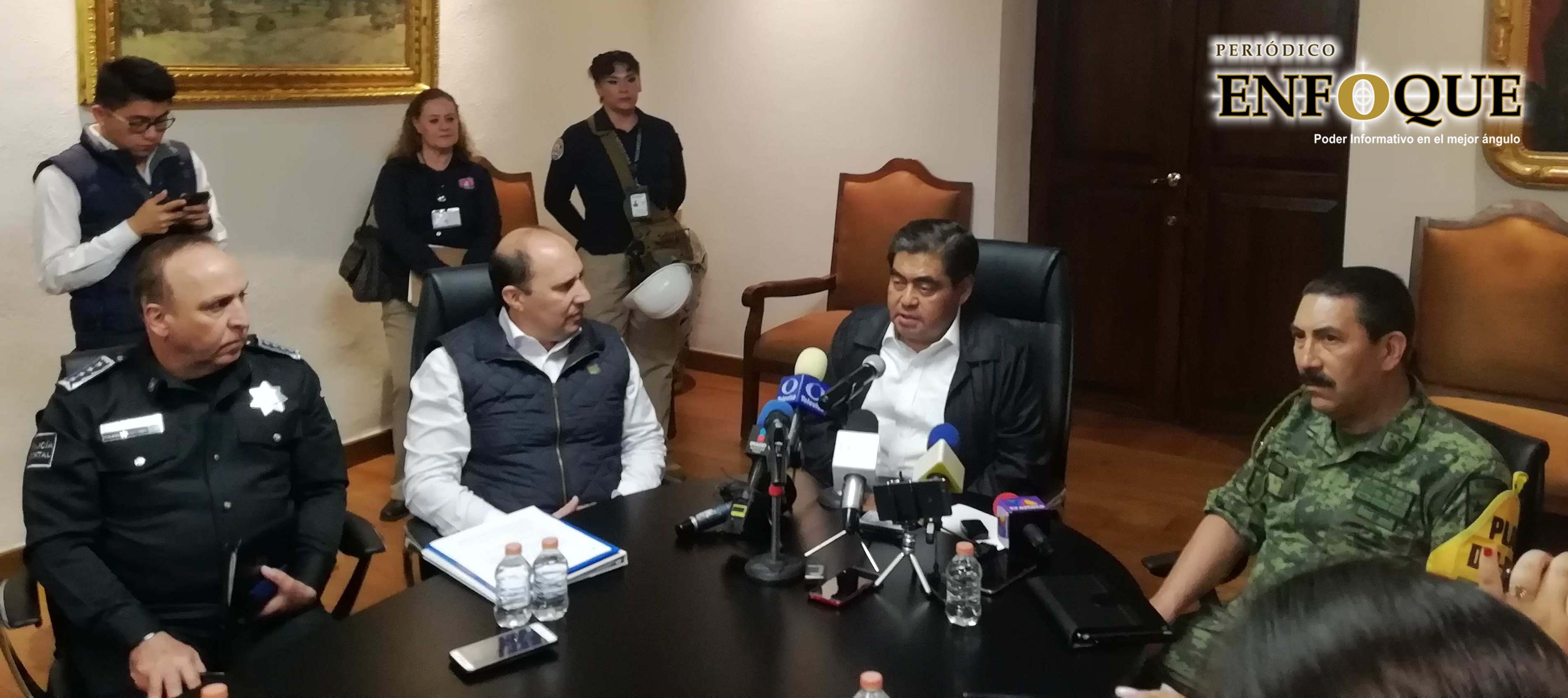 Foto: Wilmer Zárate Anuncia Barbosa Huerta contratación de tecnología para alertas sísmicas