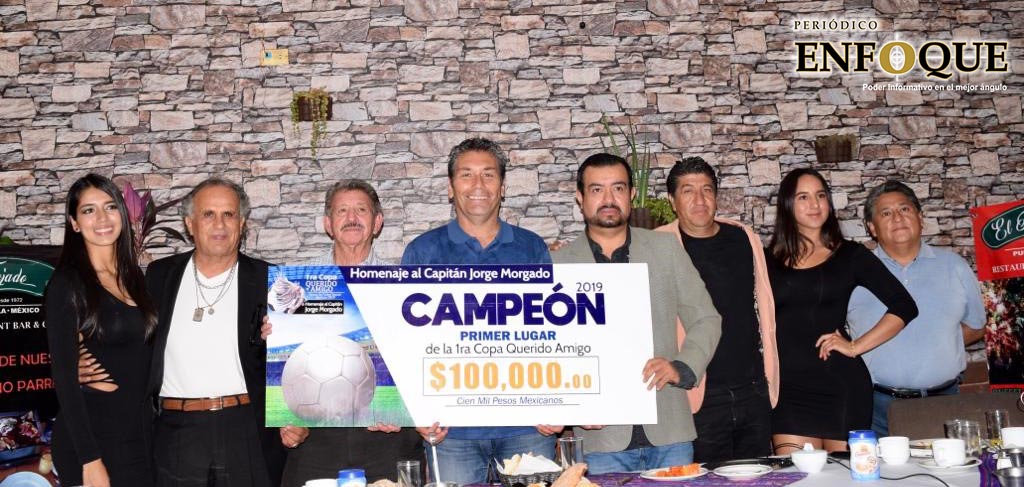 Foto: Antonio Zamora  Realizarán torneo en homenaje al exjugador del Puebla Jorge 'capitán' Morgado