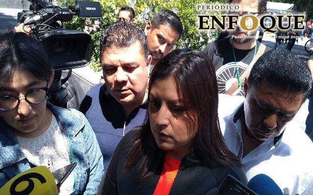 Foto: Daniel Jiménez Se compromete Claudia Rivera a dar apoyos a sector vulnerable ante alza del transporte público