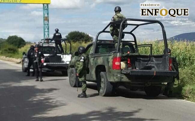 Foto: Cortesía (Redes) Se registra balacera en Tecamachalco entre civiles y uniformados tras operativo.
